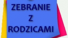 Zebrania klasowe z Rodzicami