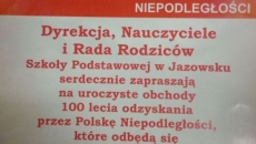 Zaproszenie na uroczyste obchody Święta Niepodległości Polski