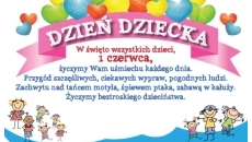 Życzenia na Dzień Dziecka